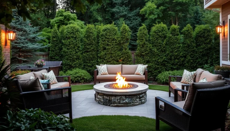 Backyard Fire Pit Build
