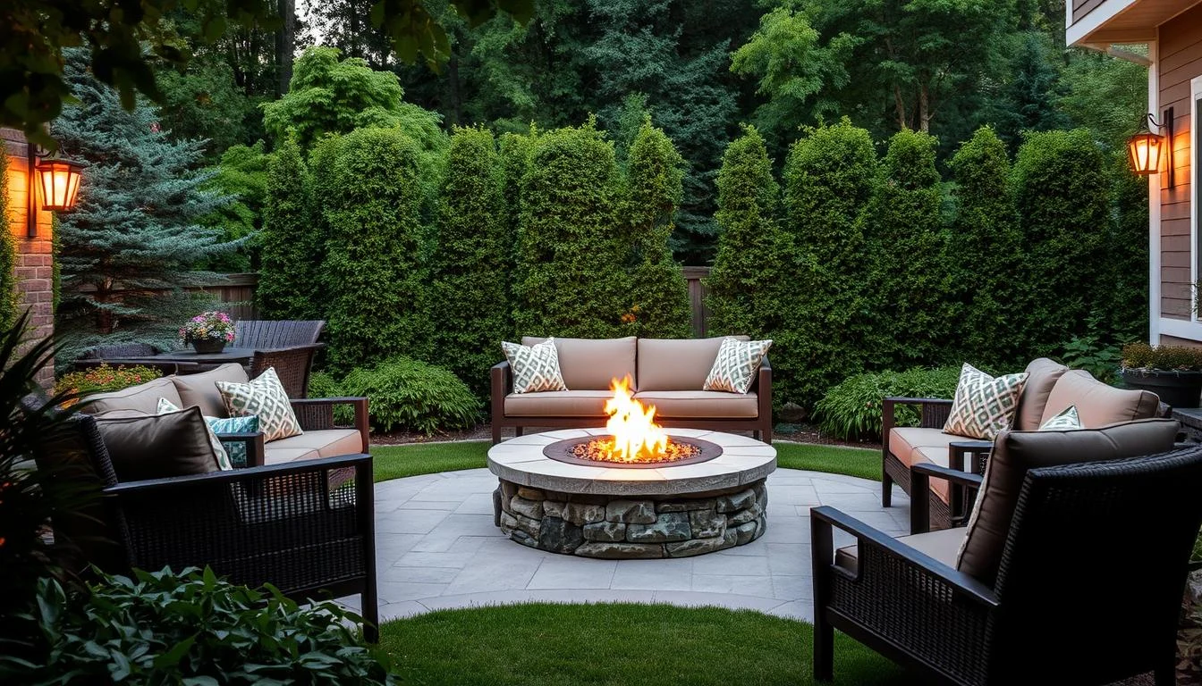 Backyard Fire Pit Build